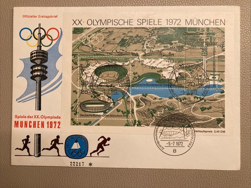 Ersttagsbrief olympische - ersttagsbrief, „olympische