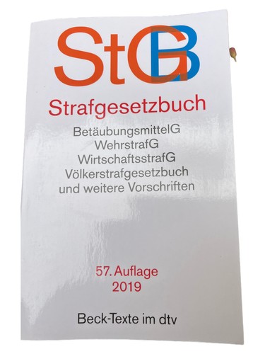 Beck texte strafgesetzbuch - beck-texte,