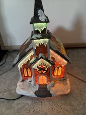 Weihnachtshaus Weihnachtsdeko Weihnachten  beleuchtet Farbwechsel elektrisch