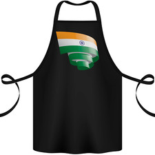 Geschwungene Indien Flagge