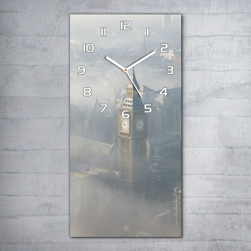 Wanduhr glasuhr 30x60 bürouhr - wanduhr,