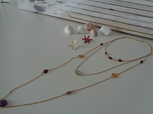 Halskette 14k gold filled - gold,