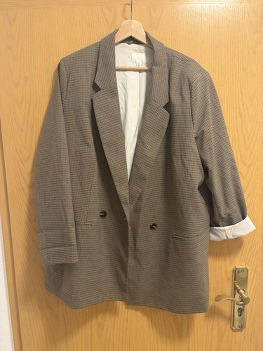 Oversized blazer kariert xl - kariert,