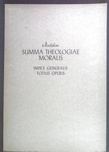 Summa theologiae moralis - summa,