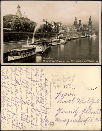 Ansichtskarte dresden - ansichtskarte,