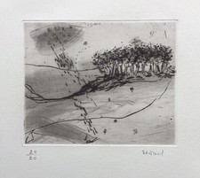 Horst Hussel Radierung