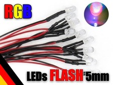10 Stück LED 5mm RGB mit