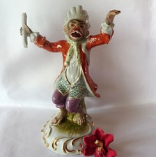 Porzellanfigur Affe Affen