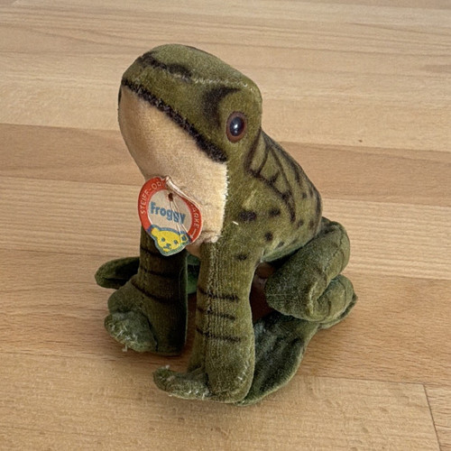 Steiff froggy frosch stoff - steiff,