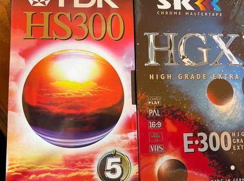 Leere vhs kassetten - 2, min