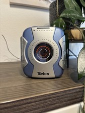 Tevion Walkman Cassette Player tragbarer Kassettenrecorder Rekorder blau