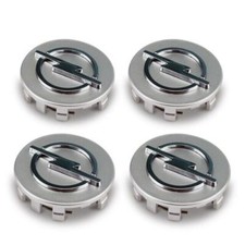 4 x 59mm Für Opel Silver Satz Felgendeckel Radmitte Nabenkappen Alufelgen Auto