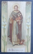 Hl.  Dominicus -  Holy Card -