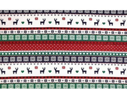 Baumwollstoff weihnachtsstoff - baumwollstoff,