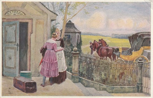 Abschied kutsche - +,
