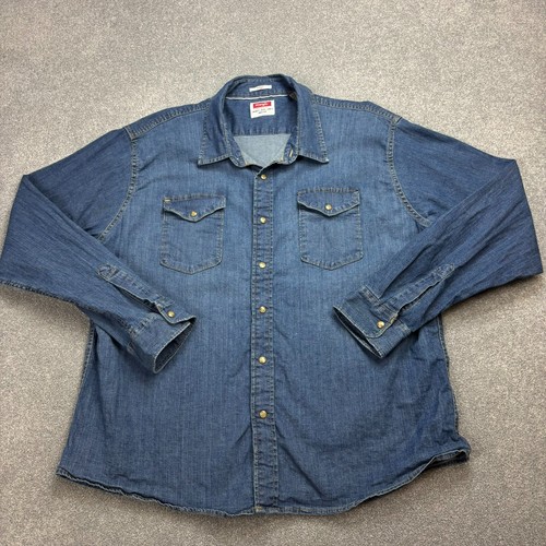 Wrangler jeanshemd erwachsene - wrangler,
