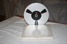 1 BASF Alu-Tonbandspule! Mit 22 cm Durchmesser! Selten! Mit Top Band Braun 1025!