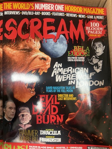 Scream magazine july - scream,