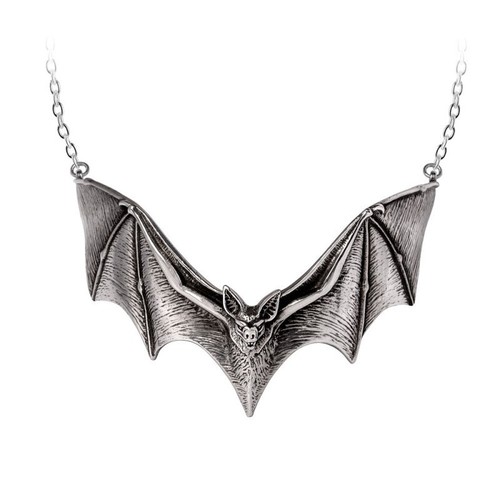 Gothic fledermaus halsband - gothic,