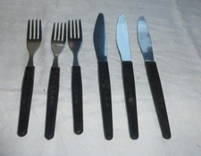 6x Besteck Gabel Messer