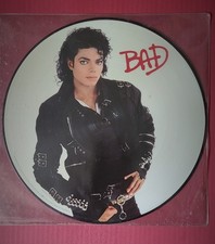 Michael Jackson BAD - 12" LP Vinyl Picture, original von 1987