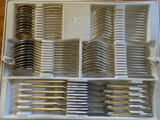 WMF Besteck Stockhom f. 12 Personen 72 Teile 90-er Versilbert inkl. Servierteile