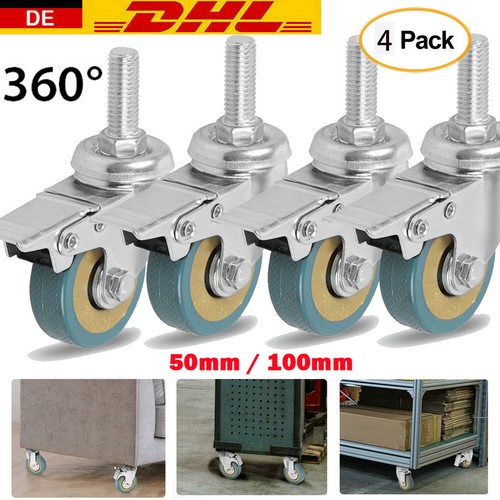 Set stück lenkrollen mit - 4,