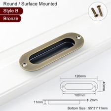 Eingebauter Türgriff Finger