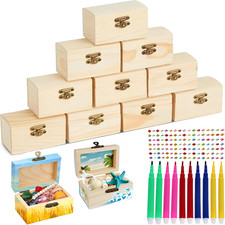 10 Stück Mini Schatztruhen