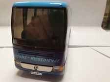 NZG  M 1:43, Mercedes-Benz 0 404 SHD Blau No. 351 Köhne Reisedienst Bus