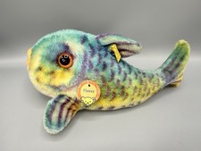 Steiff Fisch Flossy Knopf und Fahne 2300/22  60 -er Sammlerstück