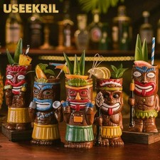 Hawaii Stil Braun Tiki Becher