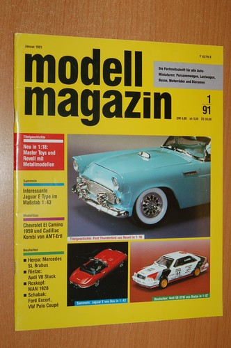 Modell magazin jahrgang 1991 - magazin,