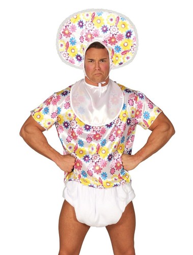 Herren erwachsene baby kostüm - herren,