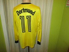 Borussia Dortmund erima Langarm Matchworn Trikot 79/80 "prestolith" + Nr.11 Gr.L
