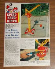 Seltene Werbung | Review GAMA Turmdrehkran 1981