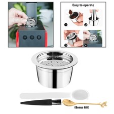 Edelstahl Kaffee Kapsel