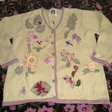 Storybook Knits green purple