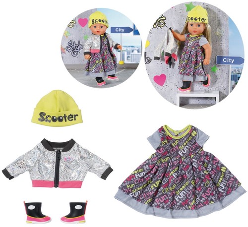 Baby born city deluxe style - baby,