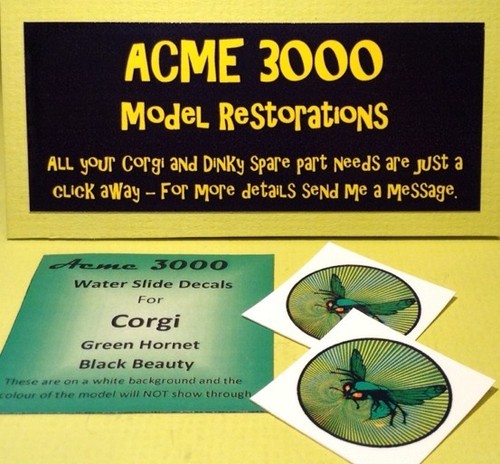 Corgi green hornet 268 repro - green,