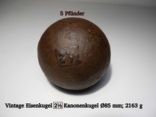Vintage eisenkugel - vintage, 2½