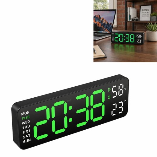 Digital wanduhr großes - digital,