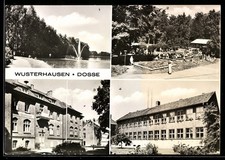 Ansichtskarte wusterhausen - ansichtskarte,