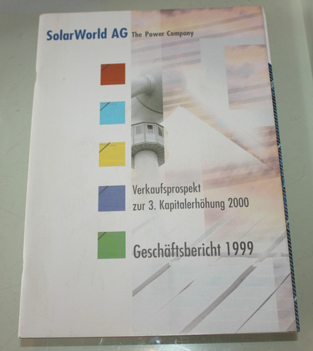 Solarworld - solarworld, ag