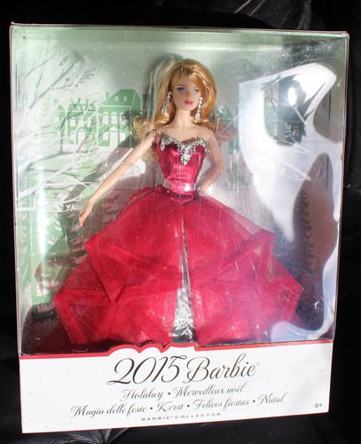 Holiday barbie 2015 - barbie,