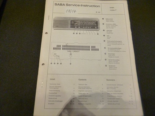 Original service manual - service,