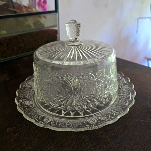 Butterglocke glas transparent - butterglocke,