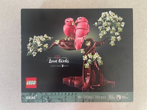 Lego love birds art - birds,