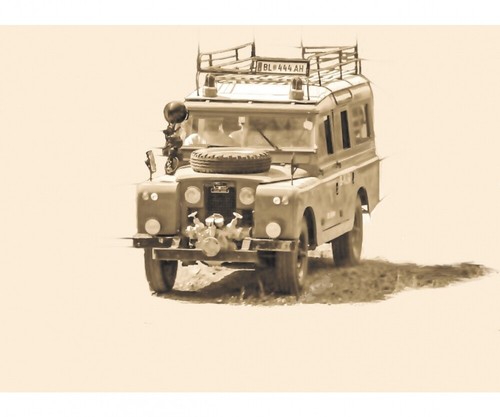 Italeri land rover fire - italeri,