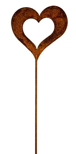 Rost gartenstecker motiv zur - gartenstecker,